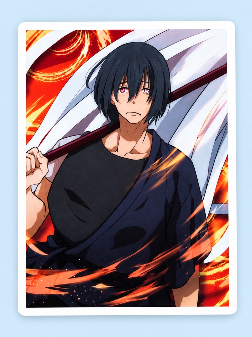 Benimaru Shinmon | Fire Force | Anime Vinyl Sticker | 5/$10